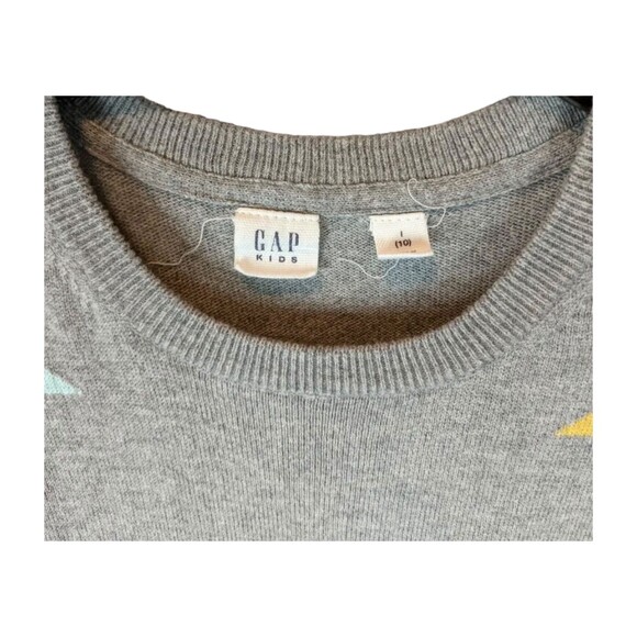 Gap Kids Drop Waist Star Sweater Dress  Girls Size L (10)  Dress w Full Skirt - Picture 4 of 7